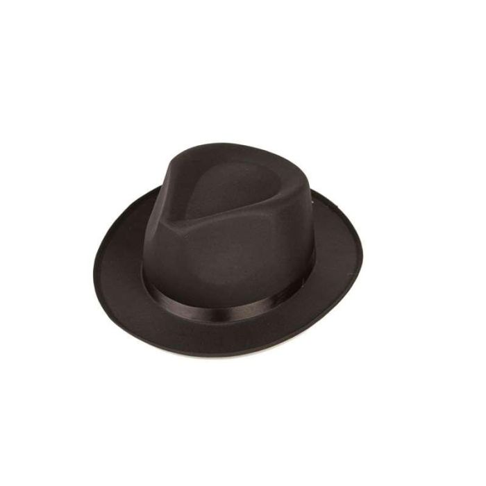 Sombrero de gánster ajustable 54-58 cm