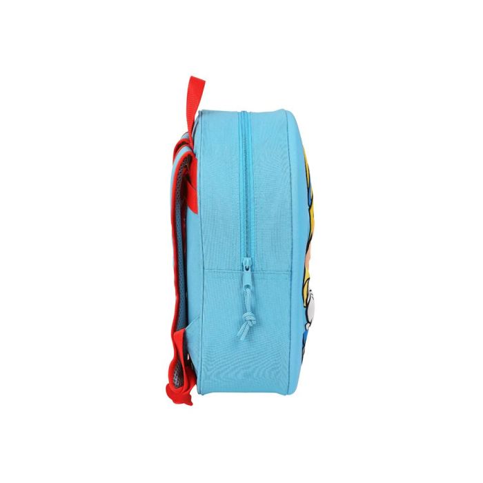 Mochila Escolar 3D Disney Pinocchio Rojo Azul claro 3 Mochila Escolar 3D Disney Pinocchio Rojo Azul claro 3