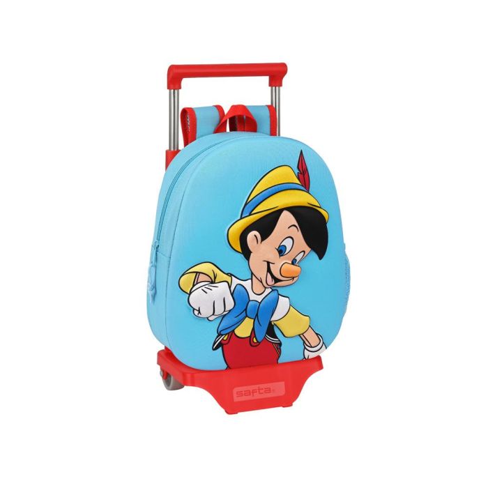 Cartera Escolar Safta Disney Classics Pinocho Con Carro 270x100X320 mm Cartera Escolar Safta Disney Classics Pinocho Con Carro 270x100X320 mm