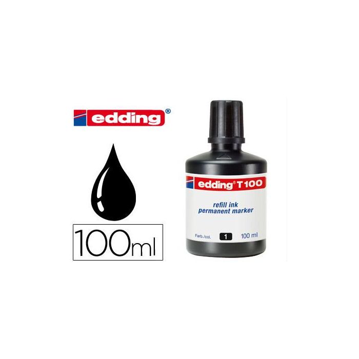 Neceser de Viaje Edding T 100 Negro 100 L (1 unidad)