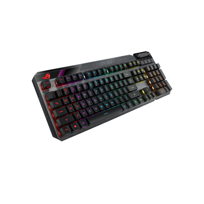 ASUS ROG Claymore II teclado RF inalámbrica + USB QWERTY Negro 9