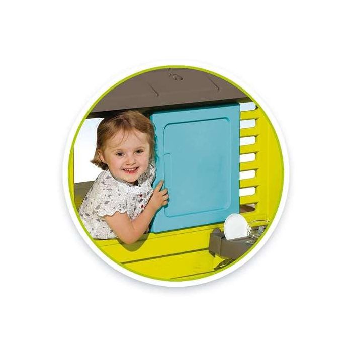 Casa Pretty con cocina exterior 145x127x110 cm 3