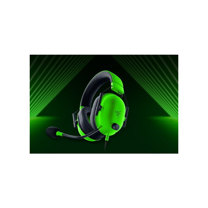 Razer BlackShark V2 X Auriculares Alámbrico Diadema Juego Verde, Negro 3