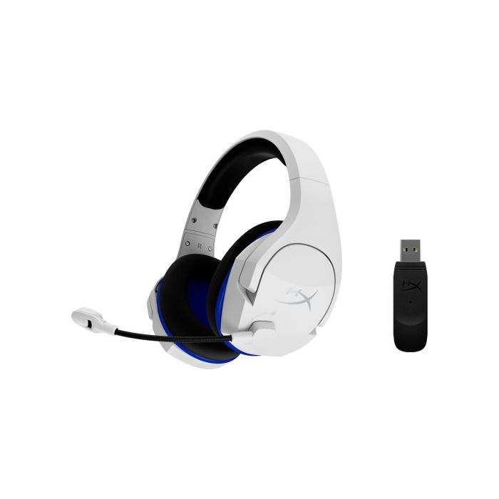 Auriculares con Micrófono Gaming Hyperx Cloud Stinger Core - PS5-PS4 Blanco Azul/Blanco 9