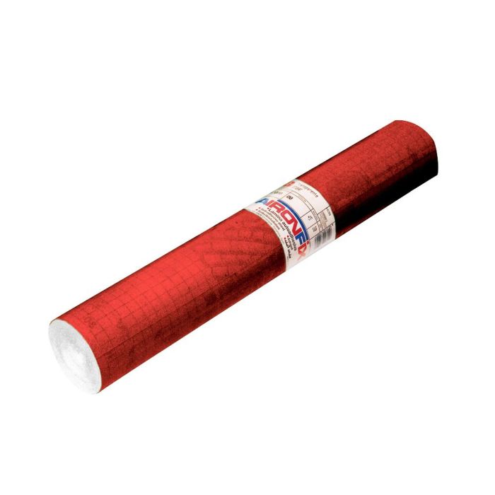 Rollo Adhesivo Aironfix Unicolor Rojo Mate Claro 67151Rollo De 20 Mt 1