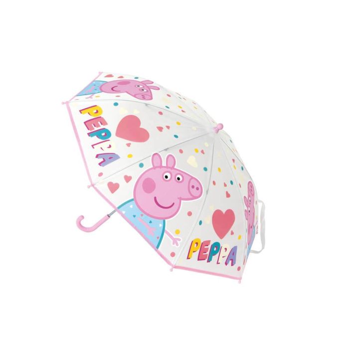 Safta Paraguas Manual Infantil 46 cm Peppa Pig "Having Fun" Safta Paraguas Manual Infantil 46 cm Peppa Pig "Having Fun"