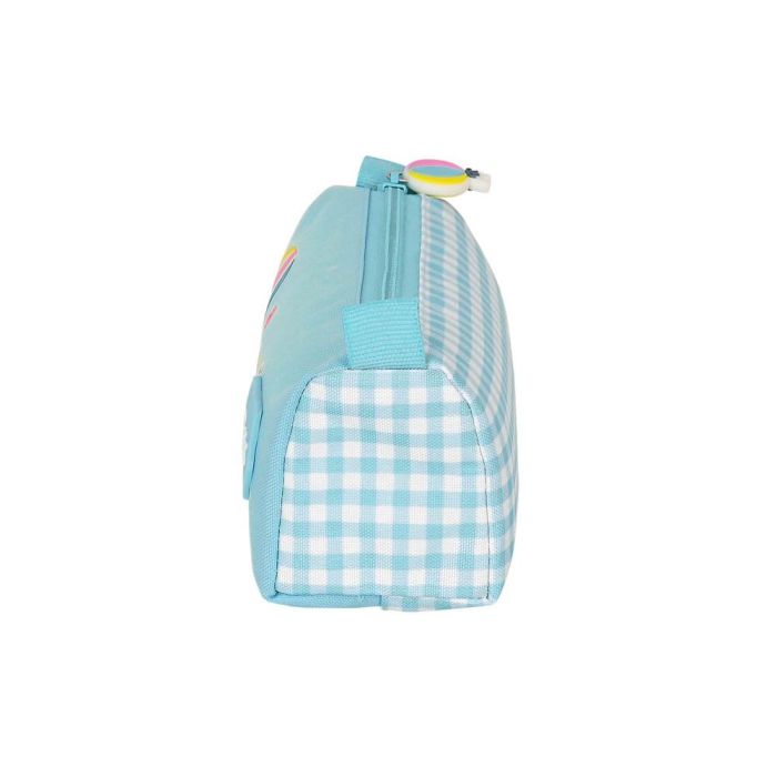 Estuche Escolar BlackFit8 Fly With Me Blanco Azul cielo (21 x 8 x 7 cm) 3 Estuche Escolar BlackFit8 Fly With Me Blanco Azul cielo (21 x 8 x 7 cm) 3