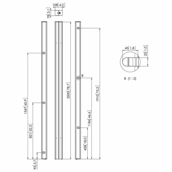 Soporte ajustable Vogel's 73201914 Pantallas Negro 2 Soporte ajustable Vogel's 73201914 Pantallas Negro 2