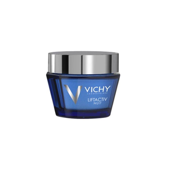 Vichy Liftactiv Nuit Crema Facial Antiarrugas Reafirmante Noche Hipoalergénica Para Todo Tipo de Pieles 50 ml