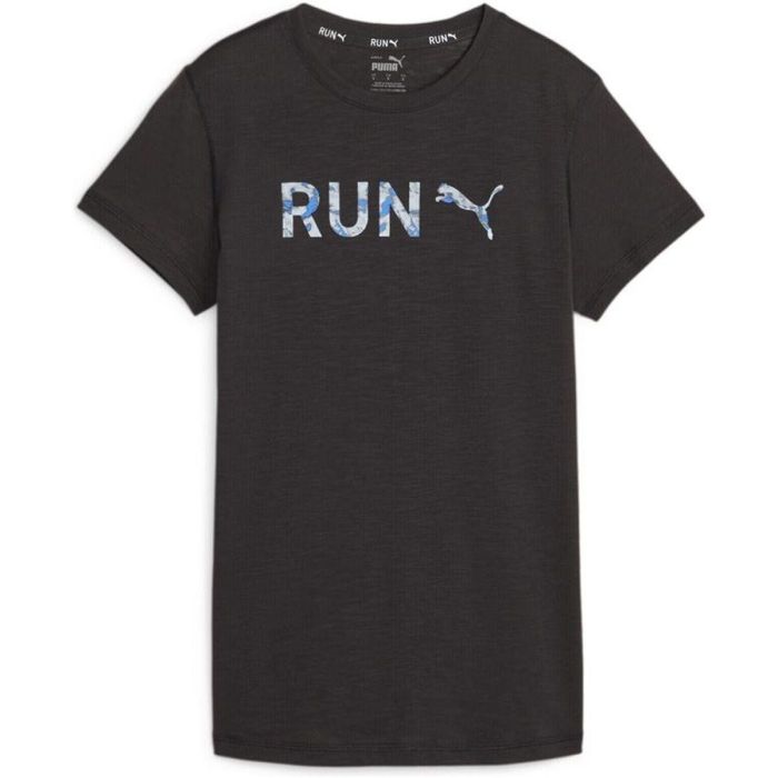 Camiseta de Manga Corta Mujer Puma Graphicc Negro 0 Camiseta de Manga Corta Mujer Puma Graphicc Negro 0