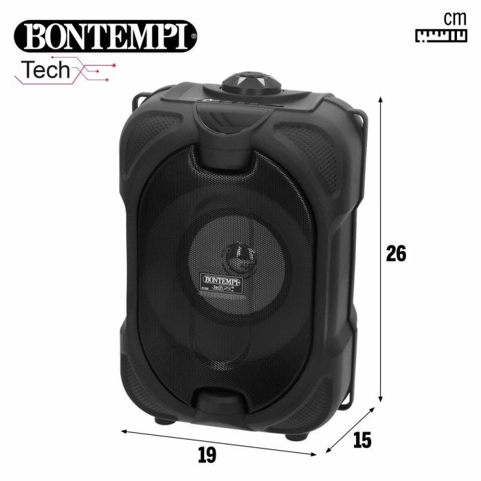 Altavoz con Micrófono Karaoke Bontempi 4 Unidades 3 Altavoz con Micrófono Karaoke Bontempi 4 Unidades 3