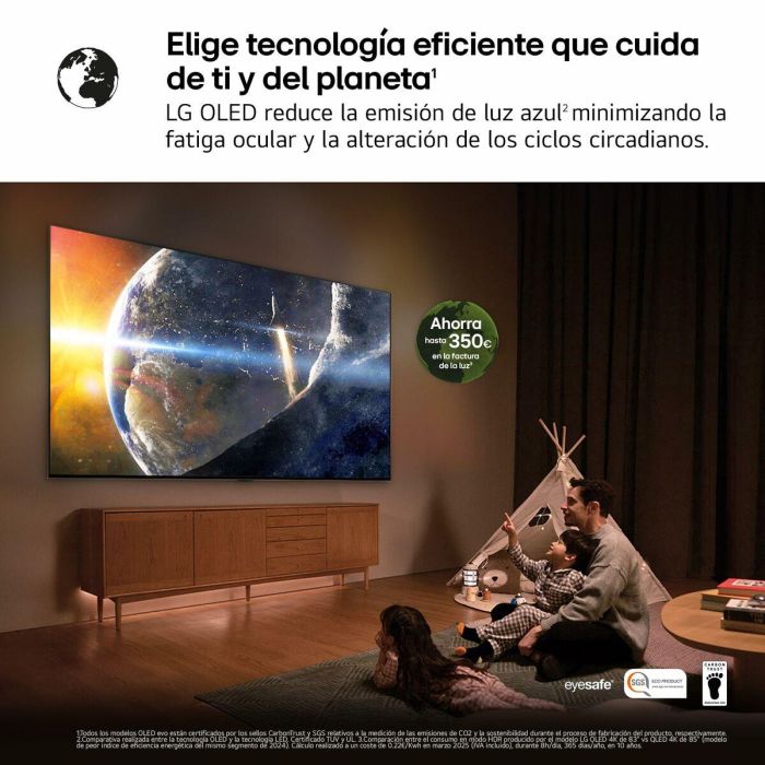 Smart TV LG OLED65G54LW.AEU 4K Ultra HD 65" HDR OLED 3 Smart TV LG OLED65G54LW.AEU 4K Ultra HD 65" HDR OLED 3