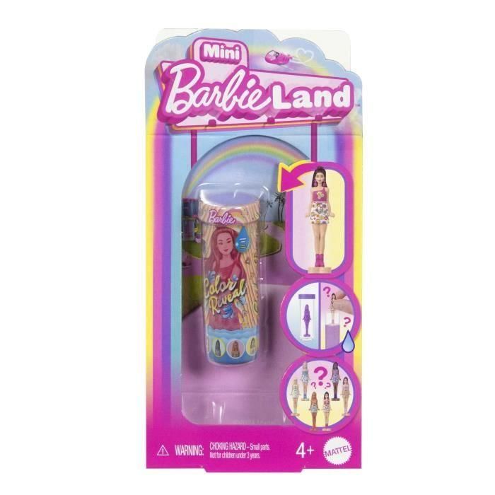 Muñeca Barbie Mini-BarbieLand con revelación de color - Muñeca de 1,5" - Barbie - JCR08 Muñeca Barbie Mini-BarbieLand con revelación de color - Muñeca de 1,5" - Barbie - JCR08