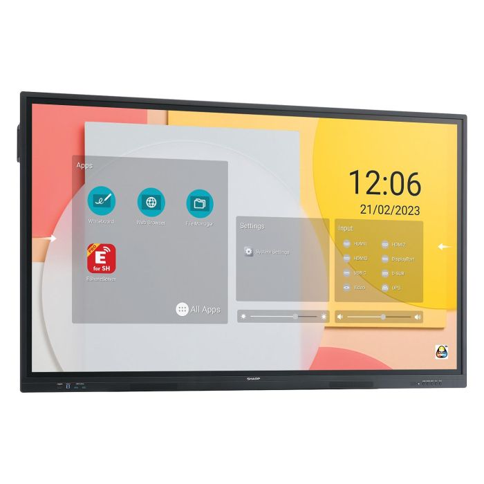 Sharp PN-LC652 Digital Signage Touch Display 165,1 cm (65") 4K Ultra HD IPS 3840 x 2160 2