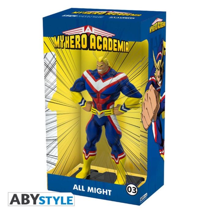 Abystyle Figura Abysse My Hero Academia All Might PVC con Base del Emblema UA - 28 x 16cm 1 Abystyle Figura Abysse My Hero Academia All Might PVC con Base del Emblema UA - 28 x 16cm 1