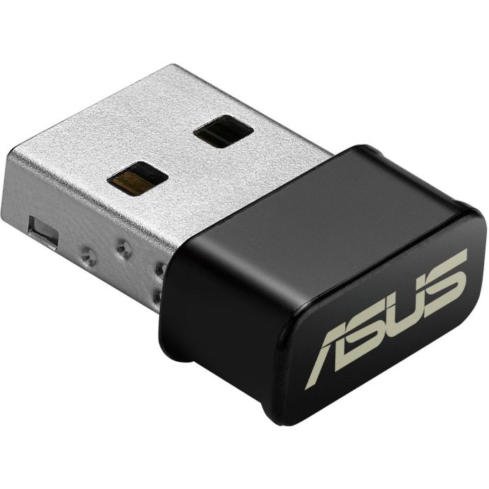 Asus 90IG03P0-BM0R10 Adaptador USB WiFi USB-AC53 Nano AC1200 Dual-Band 802.11ac MU-MIMO Ultra Pequeño para Gaming y Streaming 1