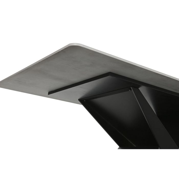 Mesa de Comedor Home ESPRIT Negro Metal Cerámica 180 x 90 x 75 cm 3