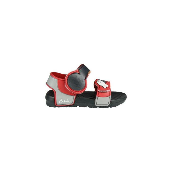 Sandalias Playa Mickey Gris 1