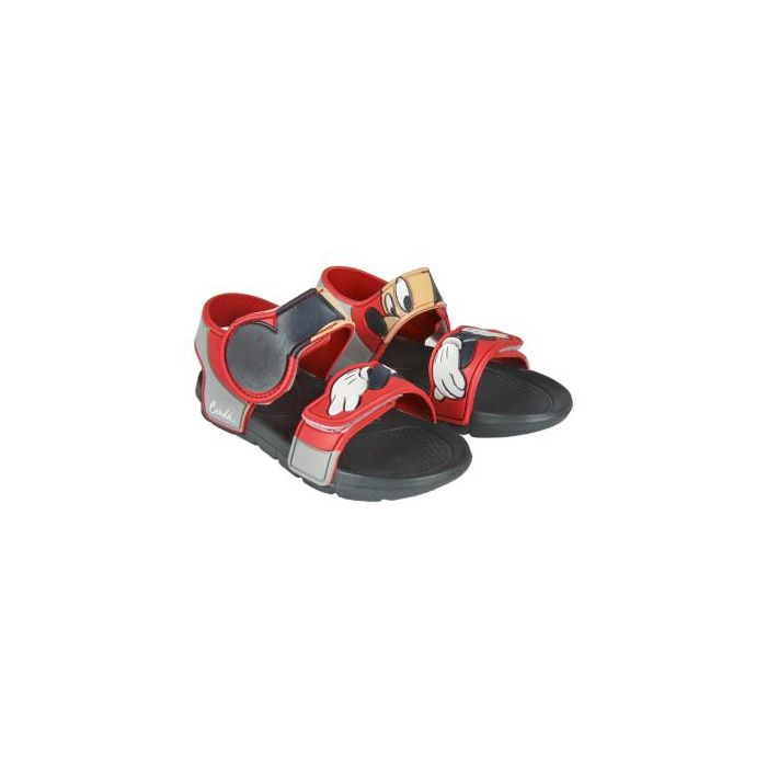 Sandalias Playa Mickey Gris 0