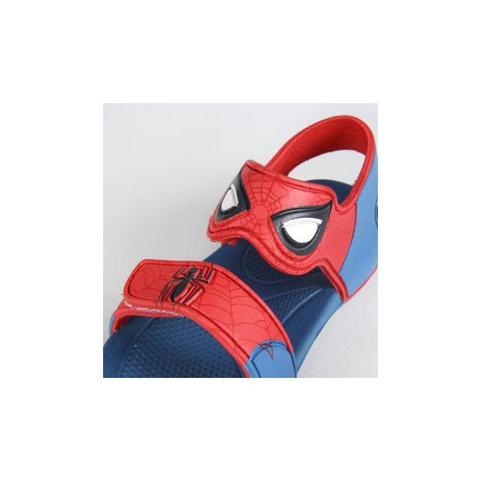 Sandalias Playa Spiderman Rojo 4
