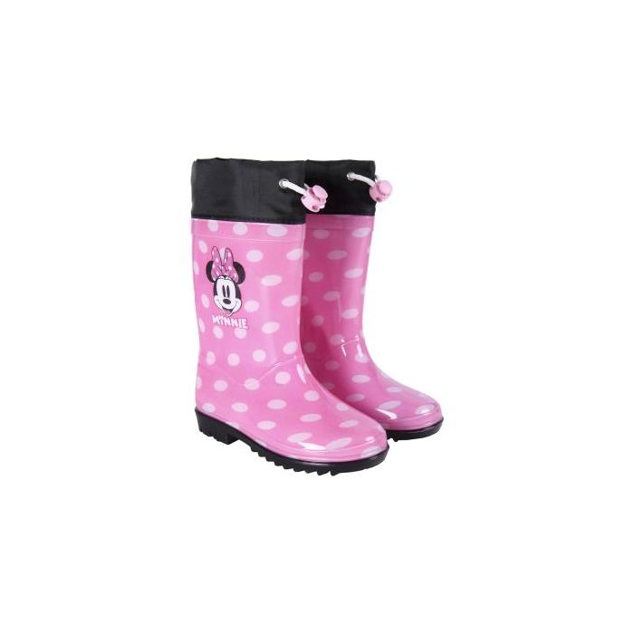 Botas lluvia pvc minnie Pink 2