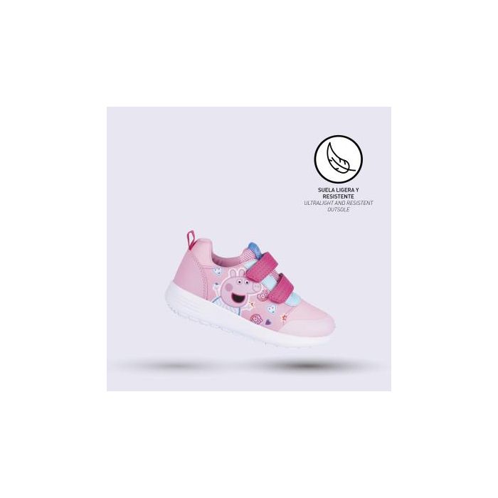 Deportiva Suela Ligera Eva Poliester Peppa Pig Rosa 28 3 Deportiva Suela Ligera Eva Poliester Peppa Pig Rosa 28 3