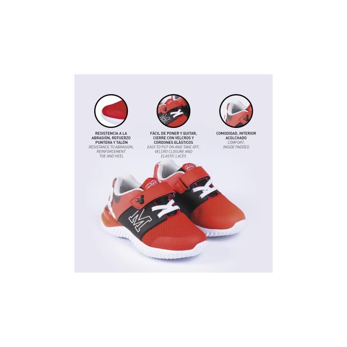 Zapatillas Deportivas con LED Mickey Mouse 27