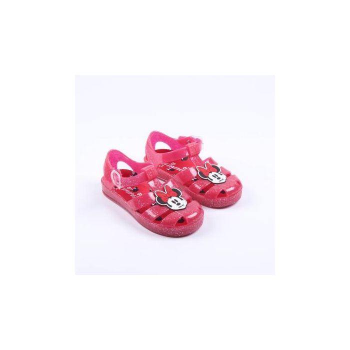 Sandalias Cangrejeras Pvc Minnie Rojo 2 Sandalias Cangrejeras Pvc Minnie Rojo 2