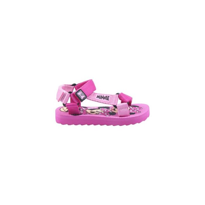 Sandalias Casual Velcro Minnie Rosa 0 Sandalias Casual Velcro Minnie Rosa 0