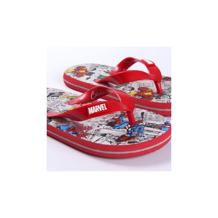 Chanclas Premium Marvel Gris 3