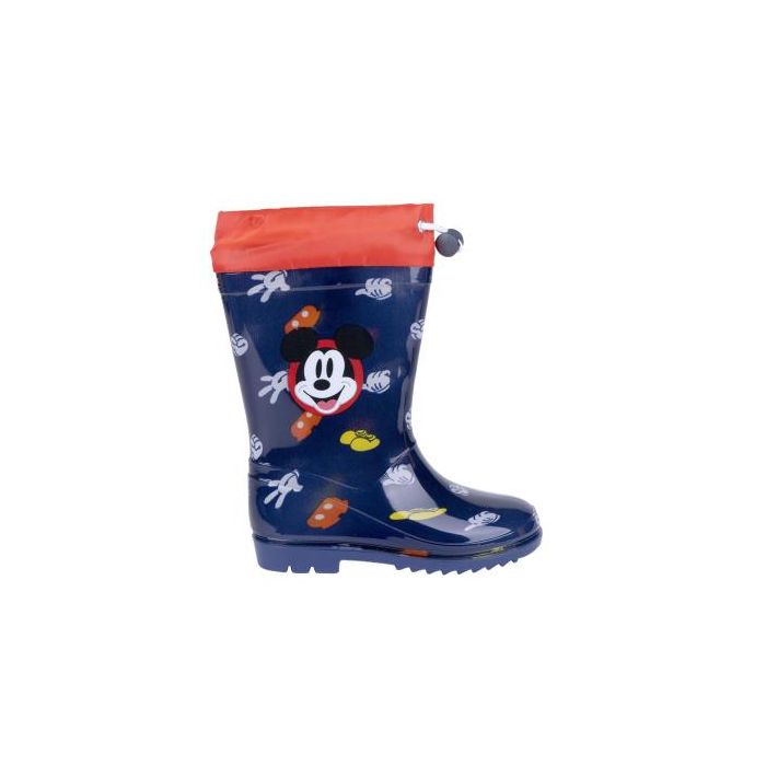 Botas Lluvia Pvc Mickey Azul