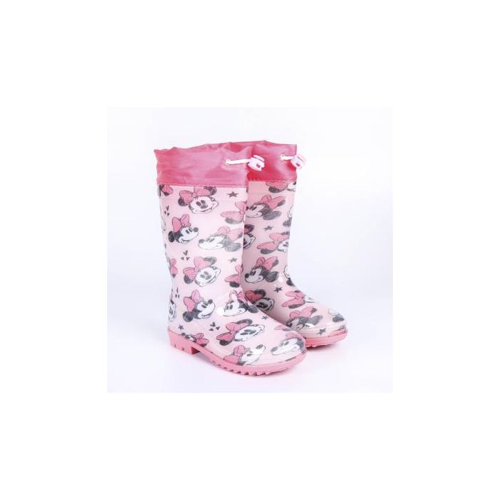 Botas lluvia pvc minnie Pink 2