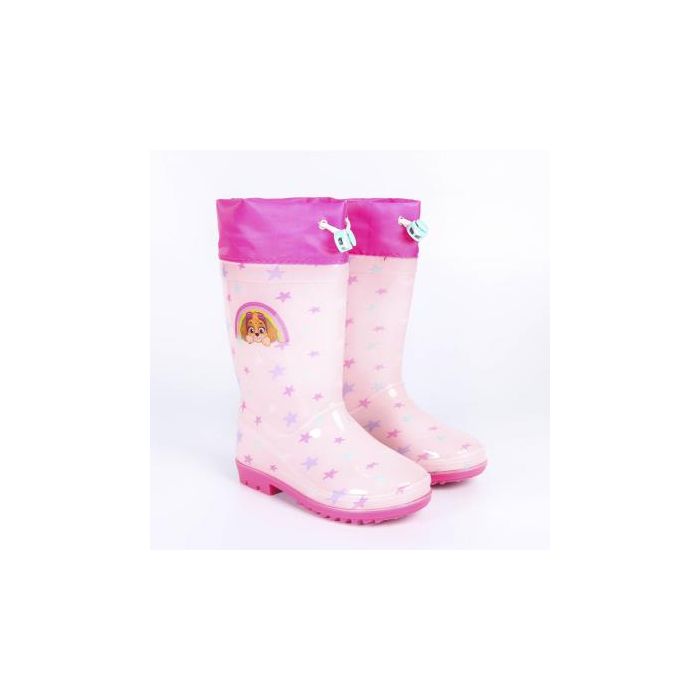 Botas Lluvia Pvc Paw Patrol Skye Rosa 2