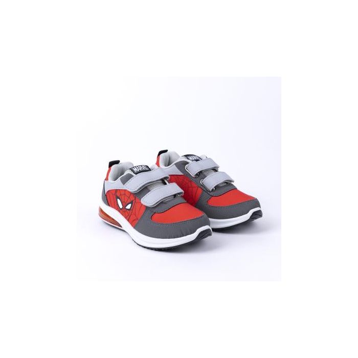 Deportiva Suela Pvc Con Luces Spiderman Rojo 2 Deportiva Suela Pvc Con Luces Spiderman Rojo 2