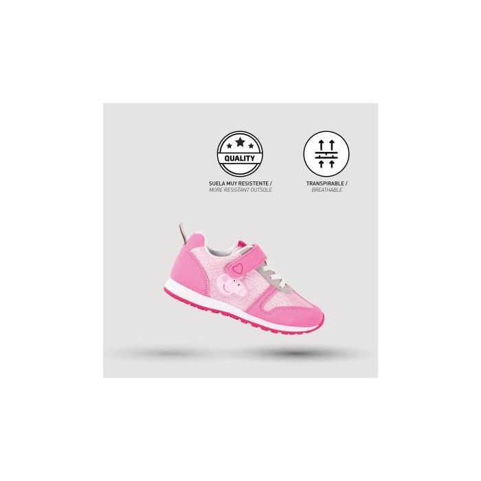 Deportiva Suela Tpr Peppa Pig Rosa 3