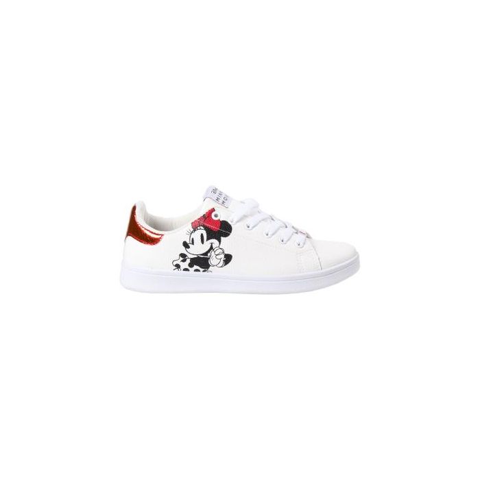 Deportiva Suela Pvc Minnie Blanco 0