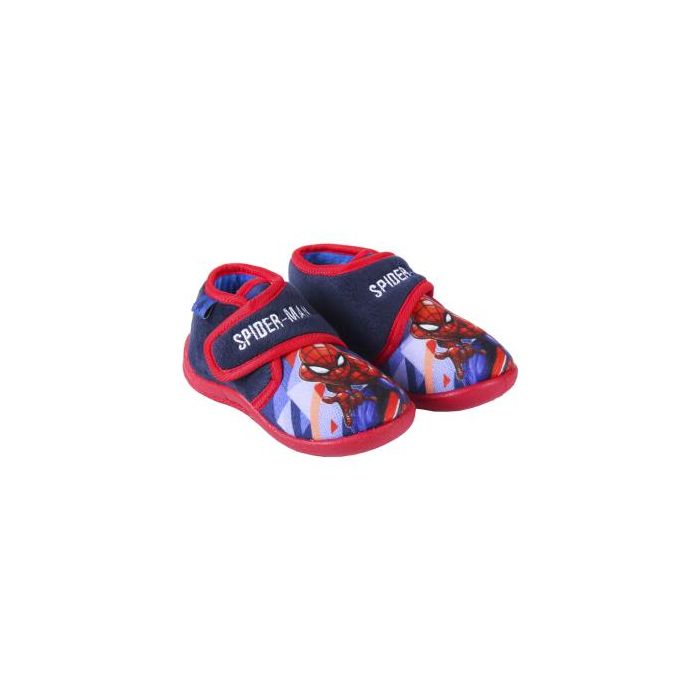 Zapatillas de Estar por Casa 3D Spider-Man Azul Rojo 25