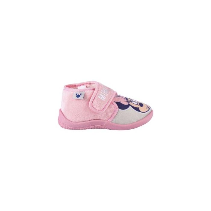 Zapatillas De Casa Media Bota Minnie Rosa 22 1 Zapatillas De Casa Media Bota Minnie Rosa 22 1