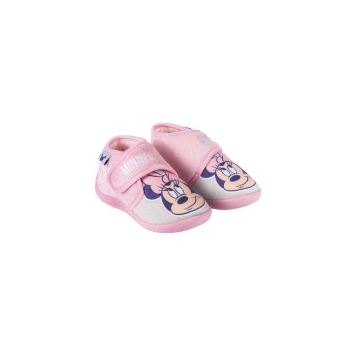 Zapatillas De Casa Media Bota Minnie Rosa 22 0 Zapatillas De Casa Media Bota Minnie Rosa 22 0