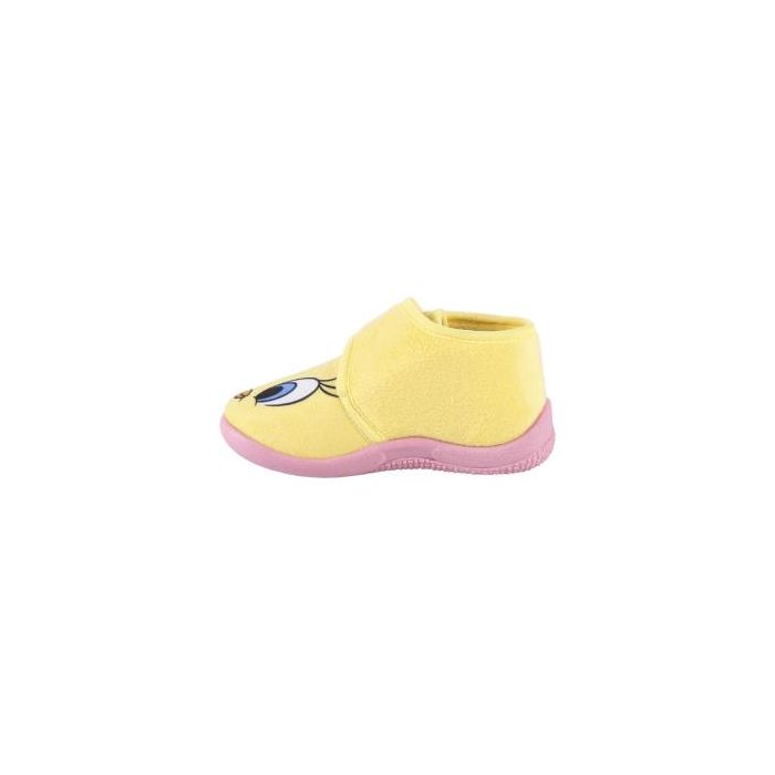 Zapatillas de casa media bota looney tunes piolin Yellow 2
