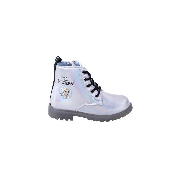 Botas Casual Infantiles Frozen Azul Luces LED 32