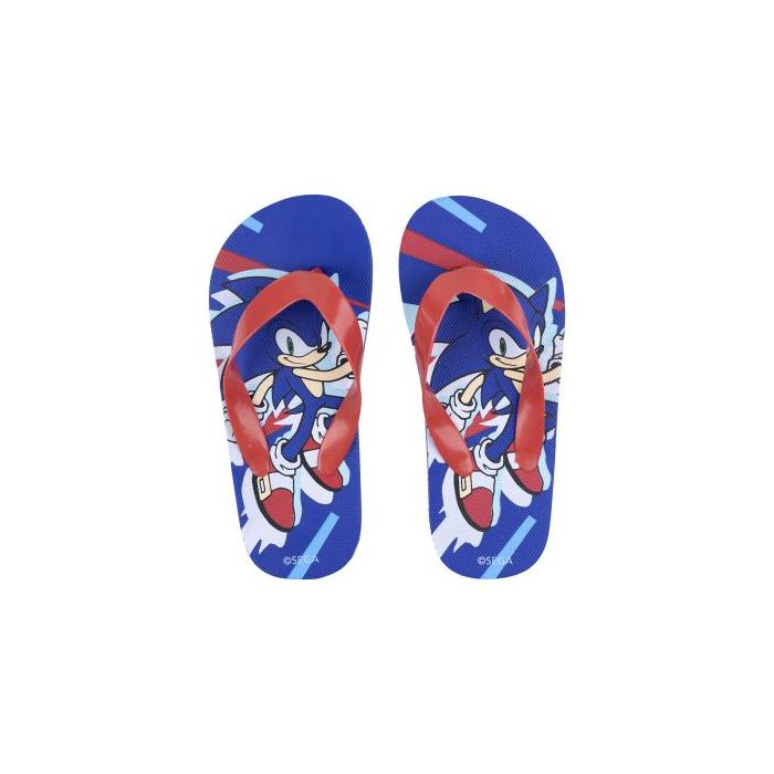 Chanclas Sonic Azul 30 31 Bixoto