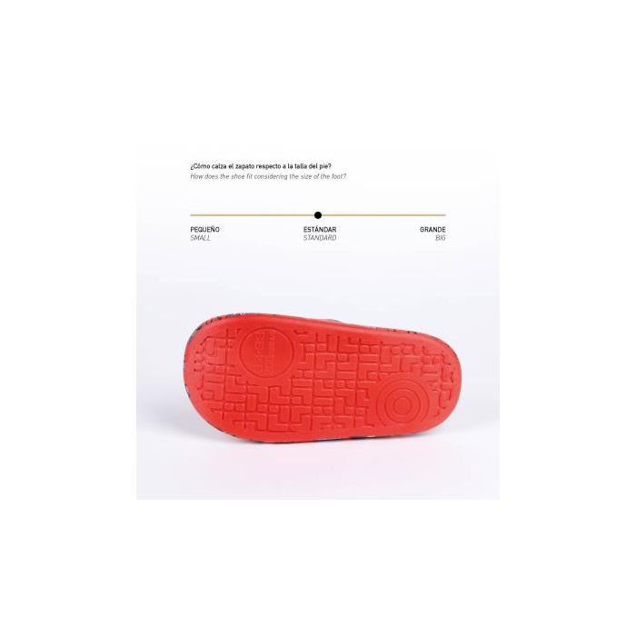 Chanclas Pala Avengers Spiderman Rojo 2 Chanclas Pala Avengers Spiderman Rojo 2