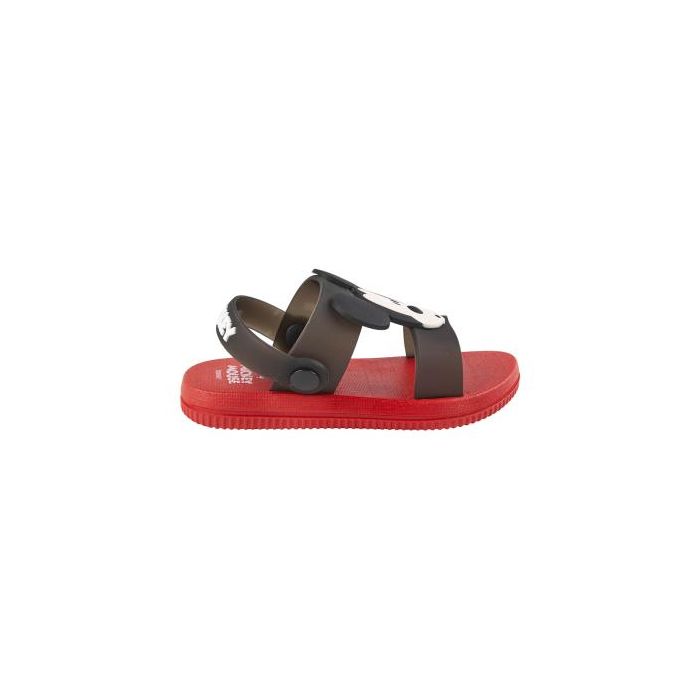 Sandalias Casual Goma Mickey Rojo