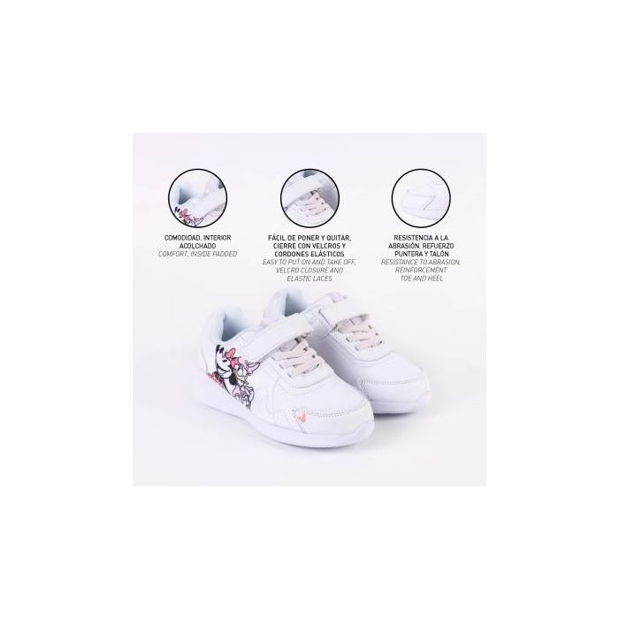 Deportiva Suela Ligera Eva Minnie Blanco 32 4