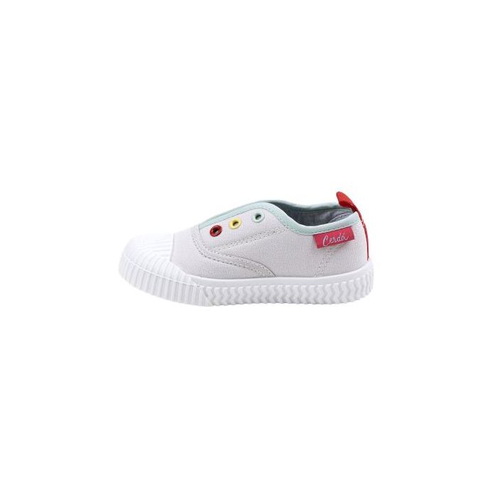 Zapatilla Loneta Suela Pvc Elásticos Paw Patrol Beige 1