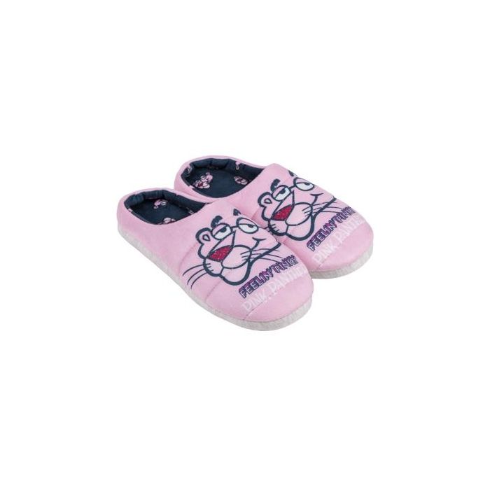 Zapatillas De Casa Abierta Pink Panther Rosa