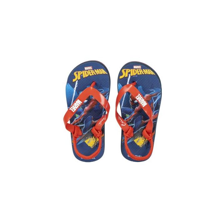 Chanclas Premium Spiderman Azul Oscuro