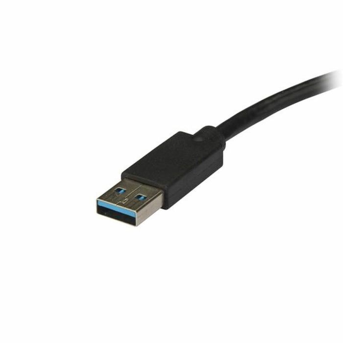 Adaptador USB Startech USB32DPES2           Negro 1
