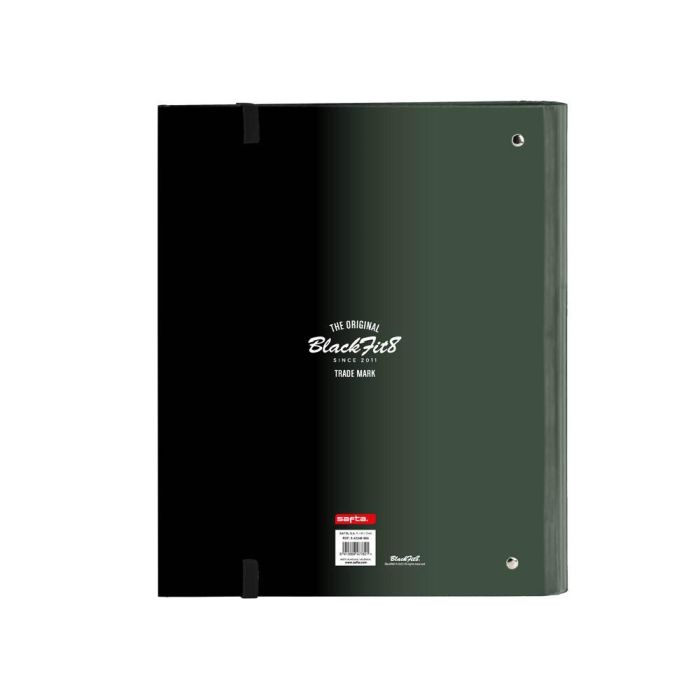 Carpeta 4 Anillas Safta A4 Con Recambio 100 Hojas Blackfit8 gradiente 270x35X320 mm 1